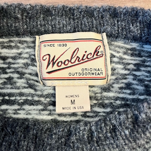 Vintage Woolrich Fair Isle Sweater, Size M - Picture 4 of 10